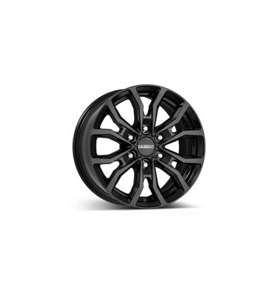 DEZENT KC black 7.5x17 6x139.7 CB106.1 ET25 Černá